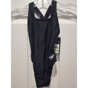 Speedo Black Pro LT Youth One-Piece Swimsuit - Size‎ 4/20 - NWT